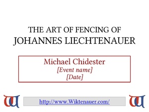 The Art of Fencing of Johannes Liechtenauer slides (09-2016).pdf