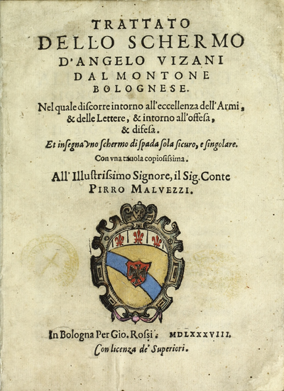 Lo Schermo (Angelo Viggiani) 1588 Title.png